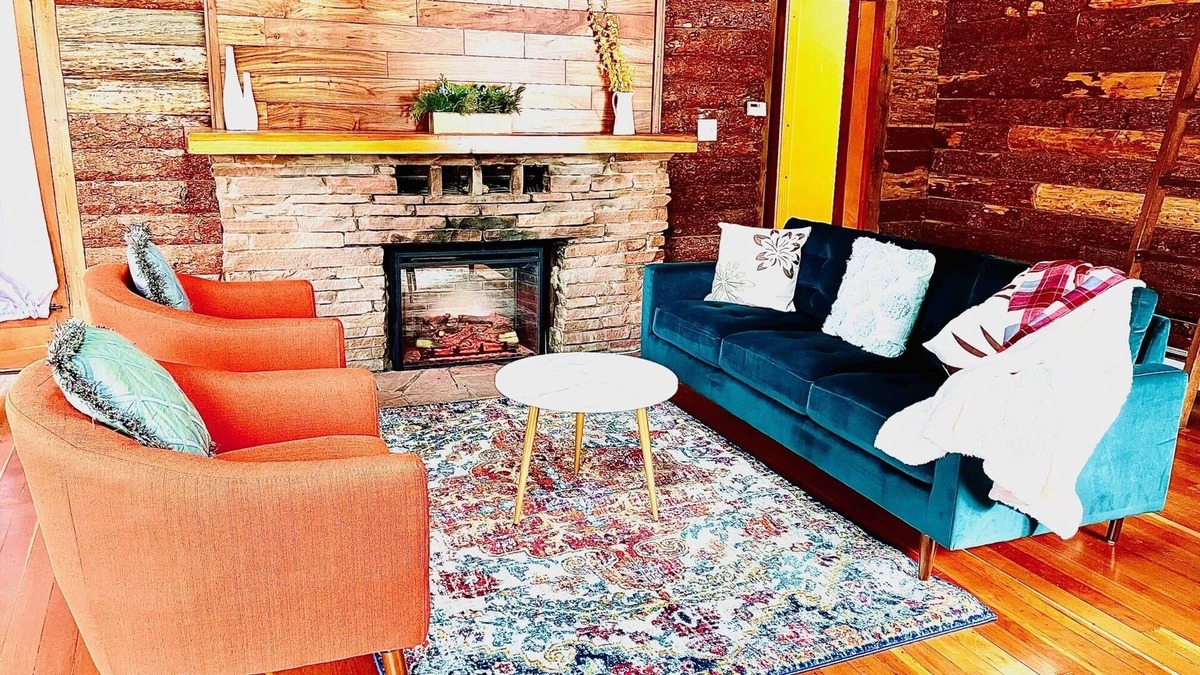 Coal Creek Cabin | Getaway Cabin: Views, 2 Decks, Grill, Wi-Fi, Pets OK