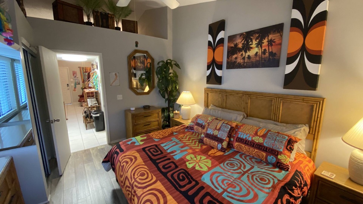 Paradise Lakes Condo | Gettin' Freaky in the Tiki J-2 in Paradise Lakes NUDIST Community for Adult 30+