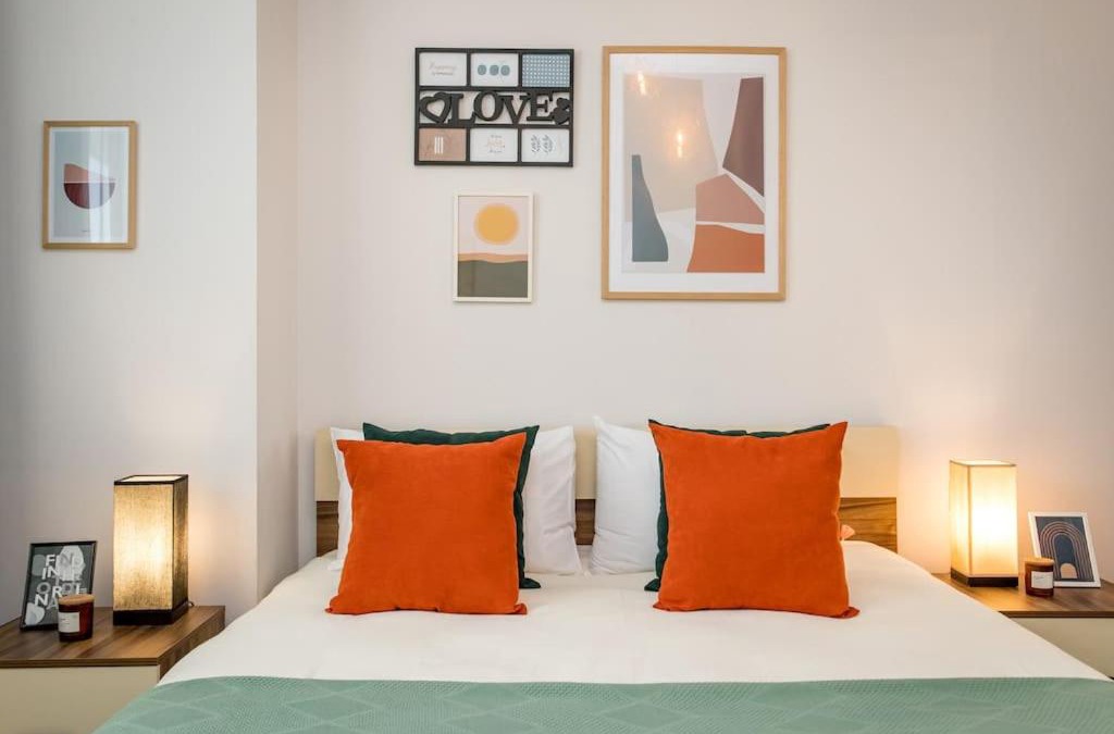 Saburtalo Apartment | GG home - new, cozy 1 bedroom apartment on 8th floor with view
