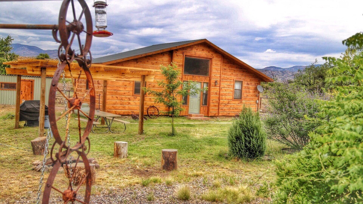 Gila Cabin | Gila, New Mexico-Land of Enchantment The Gatehouse is a sweet little cabin.