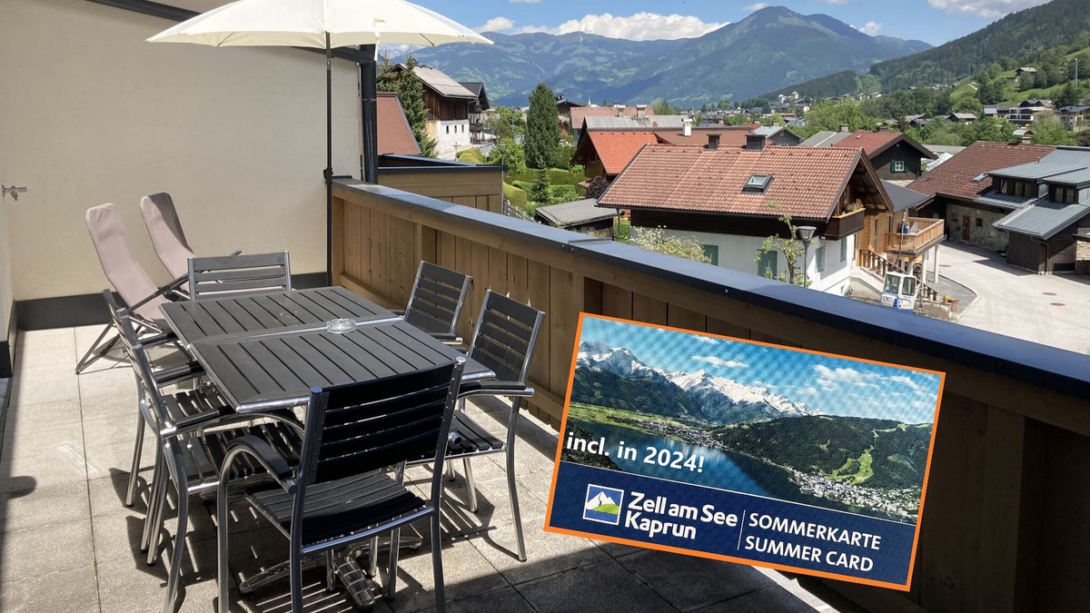 Kaprun Apartment | "Gipfelglück" Kaprun - Summer Card, sauna, car, wifi