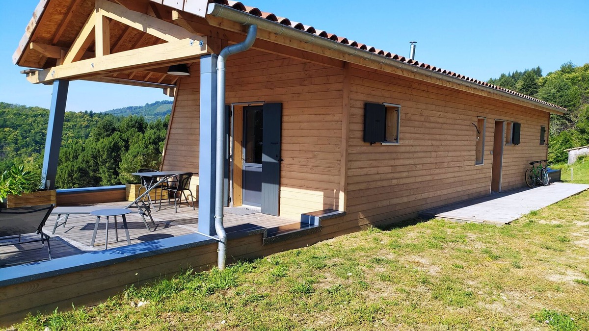 Lentilleres House | Gîte de la Chabanne - Studio and large terrace in the heart of nature