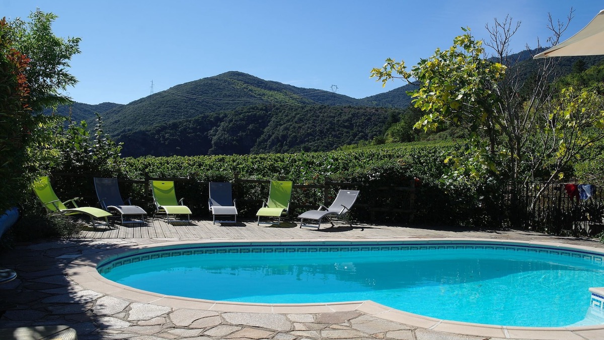 Mons Villa | Gite with Private Pool and Sensational Mountain Views