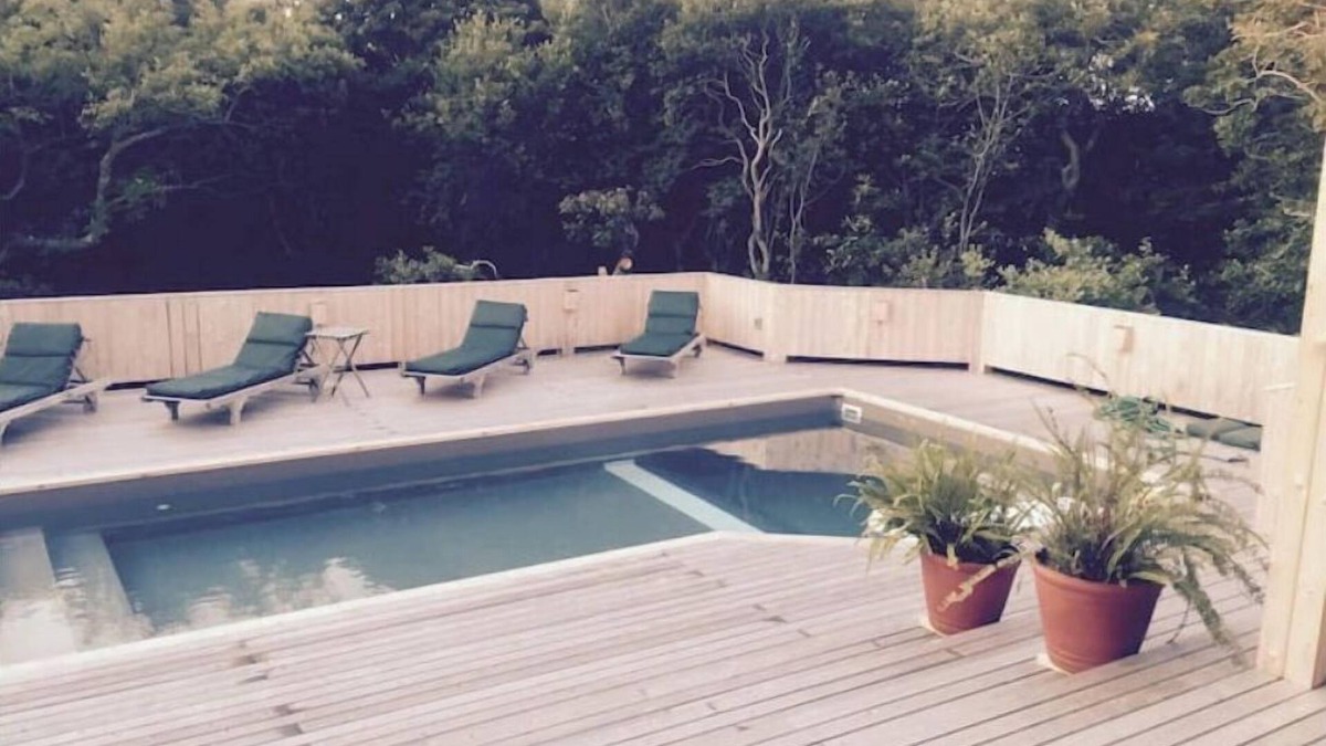 Fire Island Pines House | glamorous architectural designed house like a mini resort