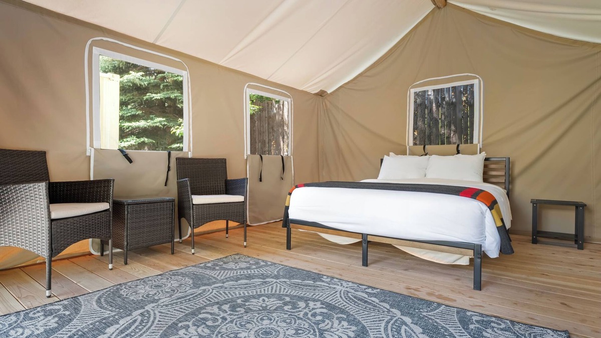 Poudre Park House | Glamp 5- American Plains Bison