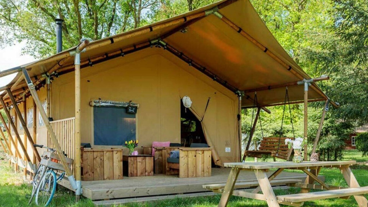 Uden House | Glamping 6-person safari tent