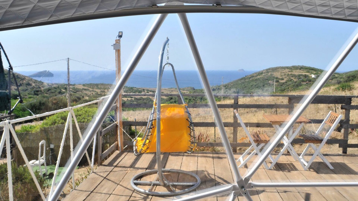 Sant'Antioco RV Rental | GLAMPING ROMANTIC GEODESIC DOMES