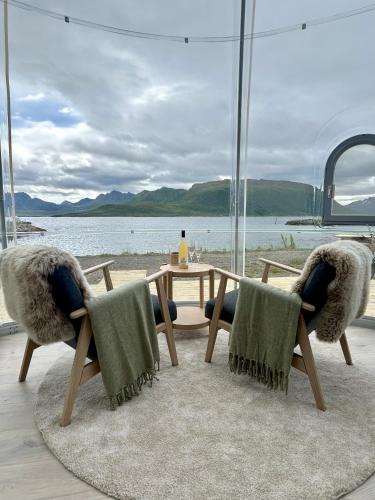 Andoy Other | Glass domes at Arctic Ocean Lodge