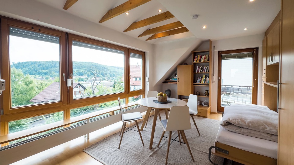 Heidenheim an der Brenz Apartment | Glass Front Apartment With Amazing View B17