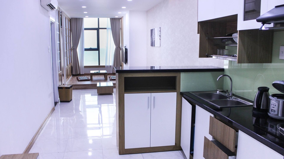 Tran Phu Beach Apartment | Gold Ocean- Sea view with taste from Japanese style