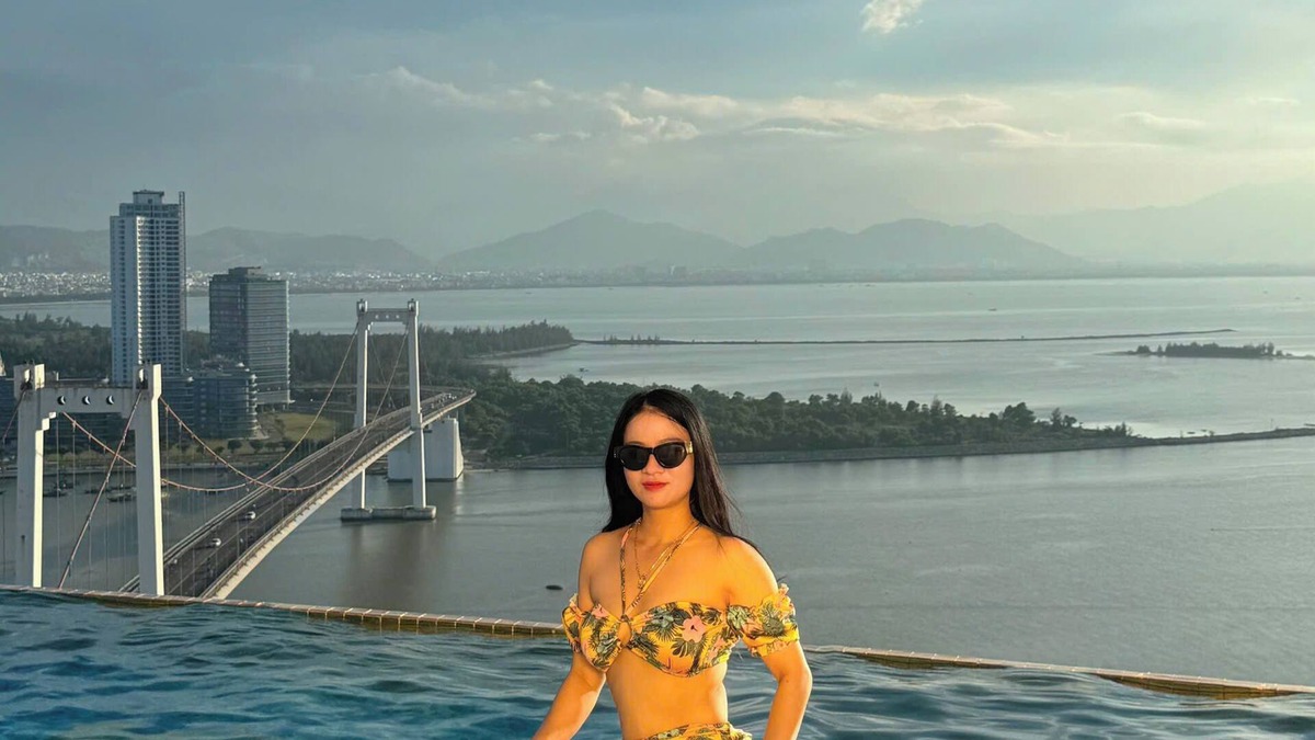 Son Tra Apartment | Golden room Danang Studio 5stars 1 Bed - Lake City View Incredible Swimming Pool
