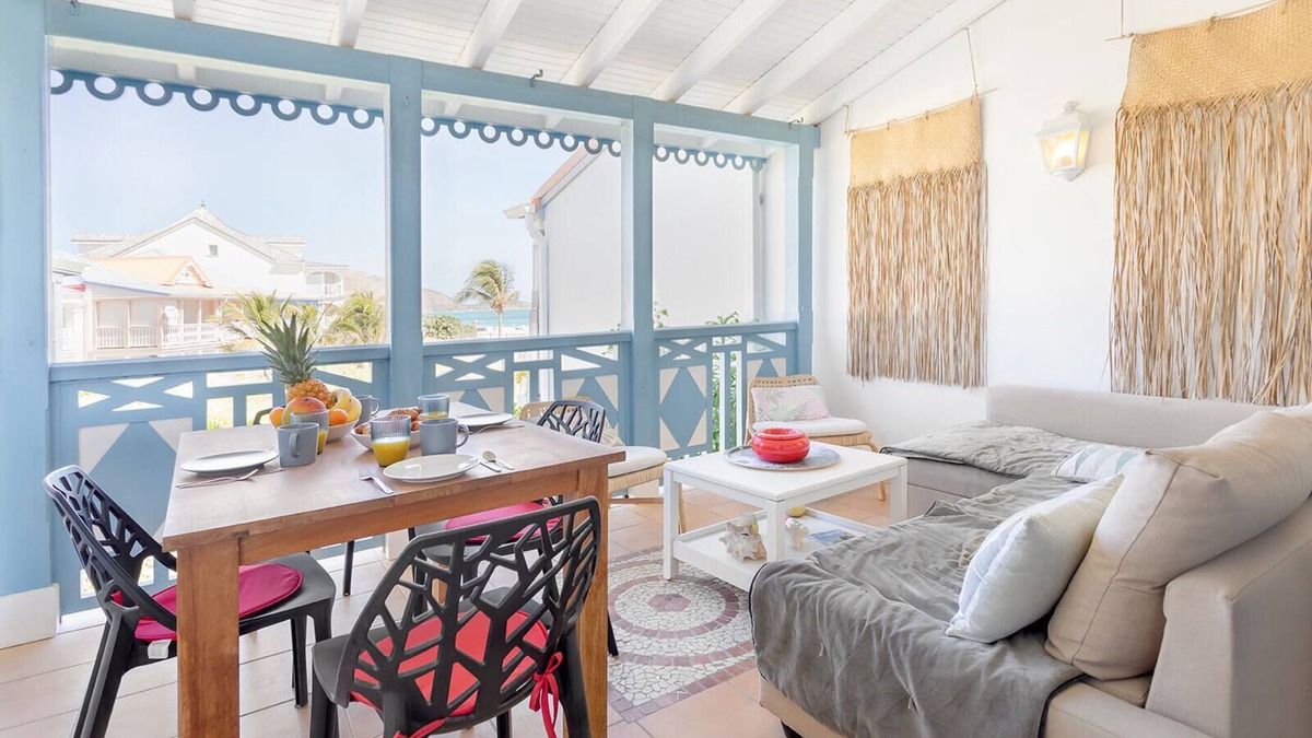 Maho Apartment | Golden Sun, beautiful 2 bedroom with sea view!