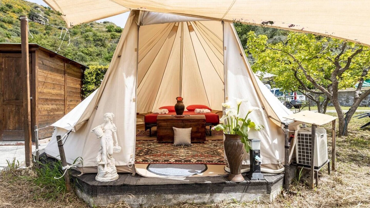 Mitogio RV Rental | Gole Alcantara Glamping Camping Lanternavacanze