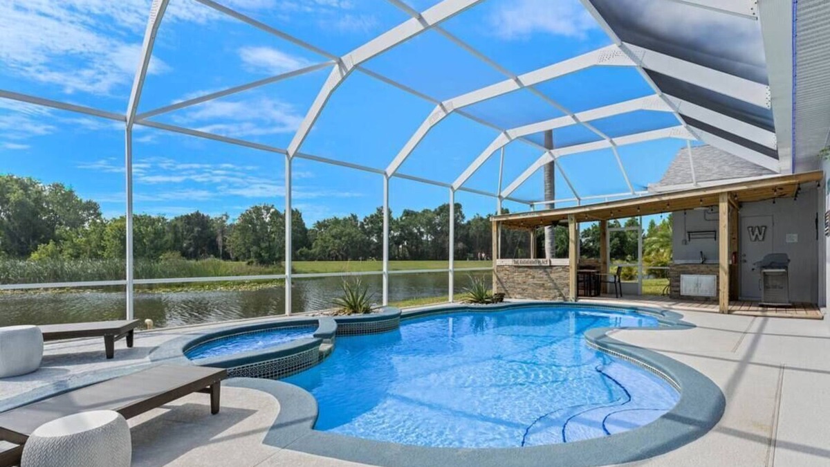 Ridgewood Lakes Villa | Golf Oasis-Game Room-Pool-Disney South Face Pool