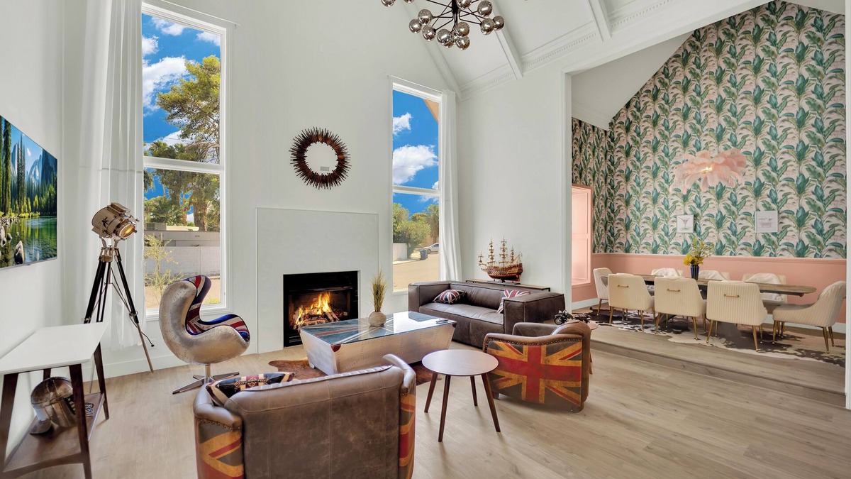 Winchester House | Golfside Villa 4300sf 4BD/4BA w/Pool, Sauna, Hot Tub - Near Strip