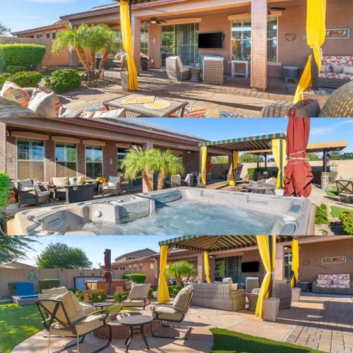 Glenmont Estates House | Goodyear Gem Jacuzzi Grill Outdoor Oasis