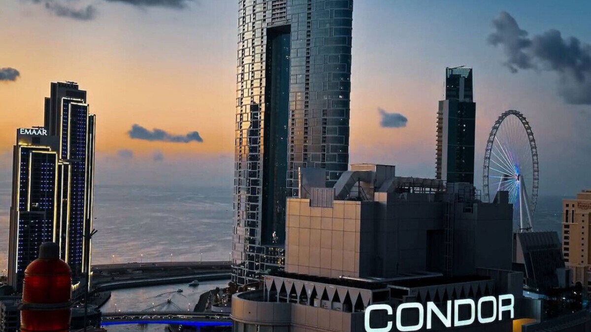 Jabal Ali 2 Apartment | Gorgeous 2BR with Pool w Dubai Wheel View