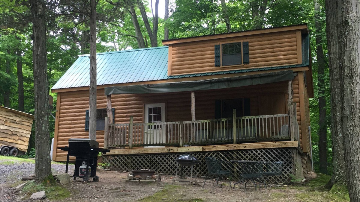 Trumansburg Cabin | Gorgeous cabin for on lakefront property!