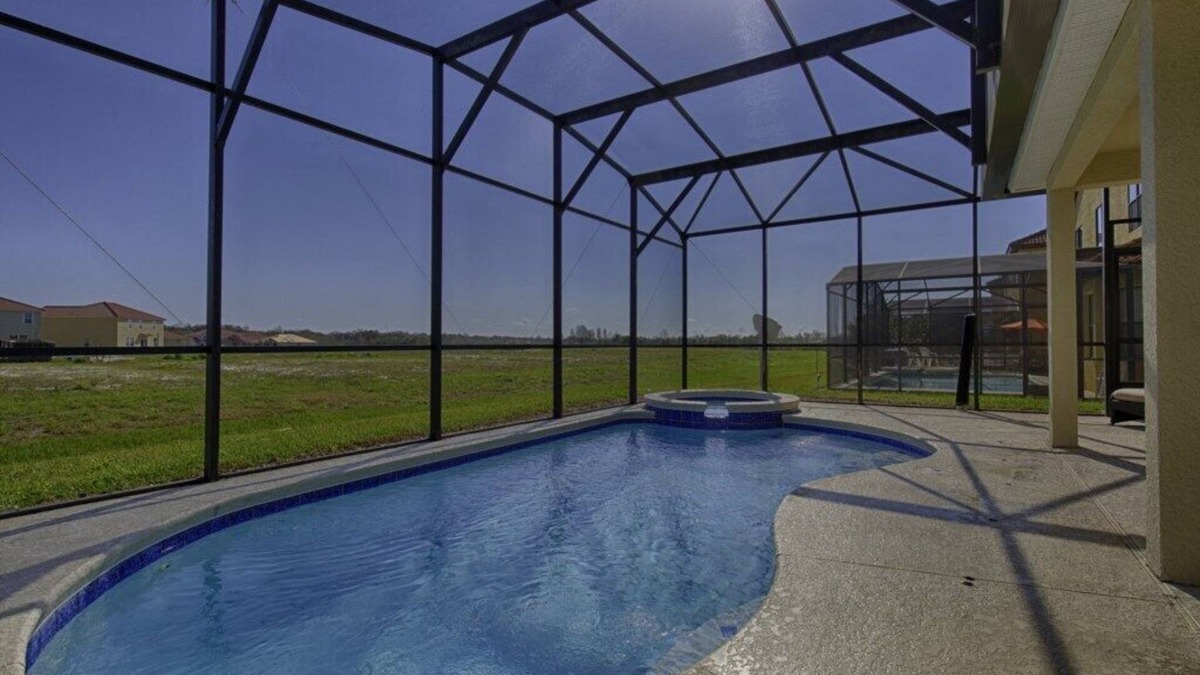 Buena Ventura Lakes Villa | Gorgeous home with pool, game room, hot tub and near golf course!