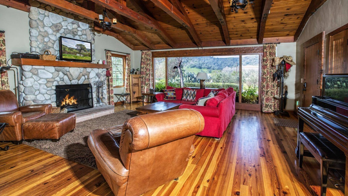 Santa Barbara County House | Gorgeous Rustic Ranch House & Farm Stay on 955 acre Ranch & Berry Farm-Sleeps 15