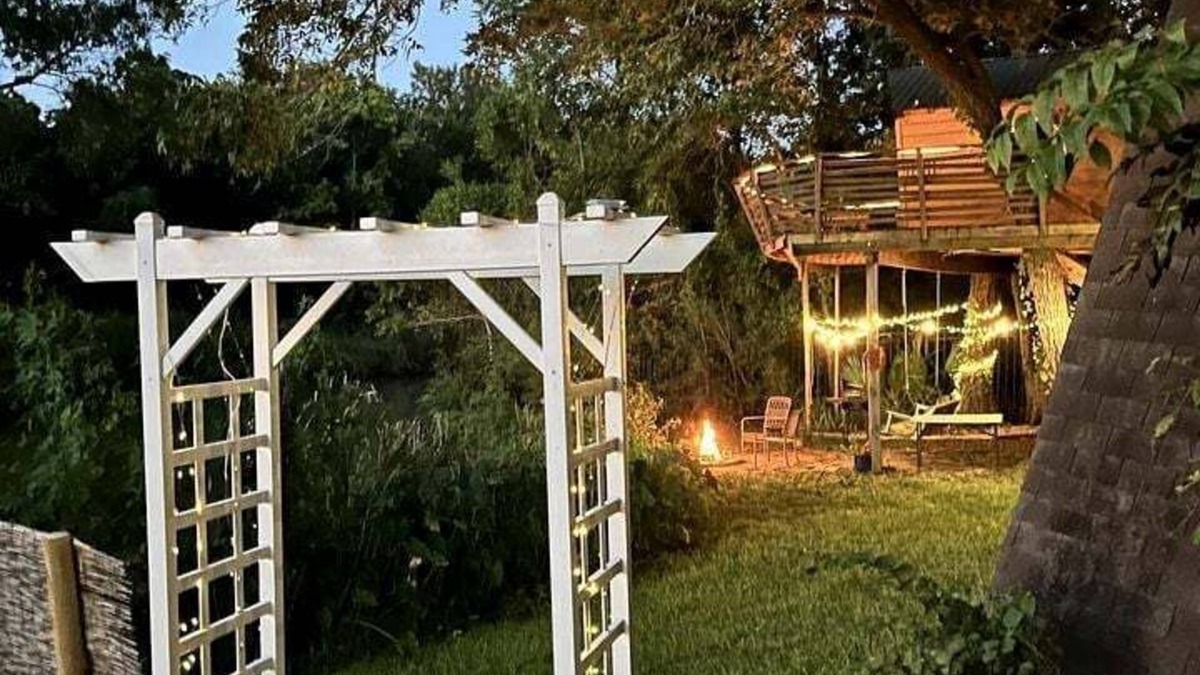 Willis Cabin | Gorgeous Tree House Rental with Lake Views for Glamping in Texas