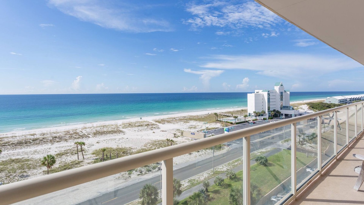 Villa Sabine Condo | Gorgeous Views of the gulf from the balcony!
