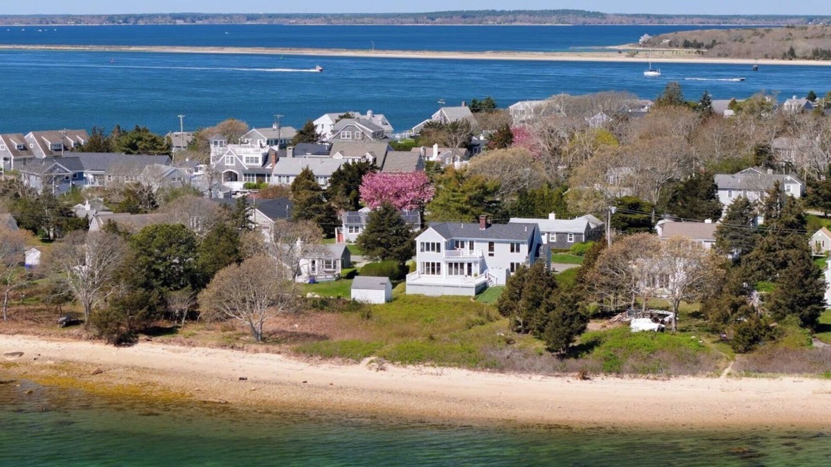 Bourne House | Gorgeous waterfront home with private beach just 50 miles from Boston!