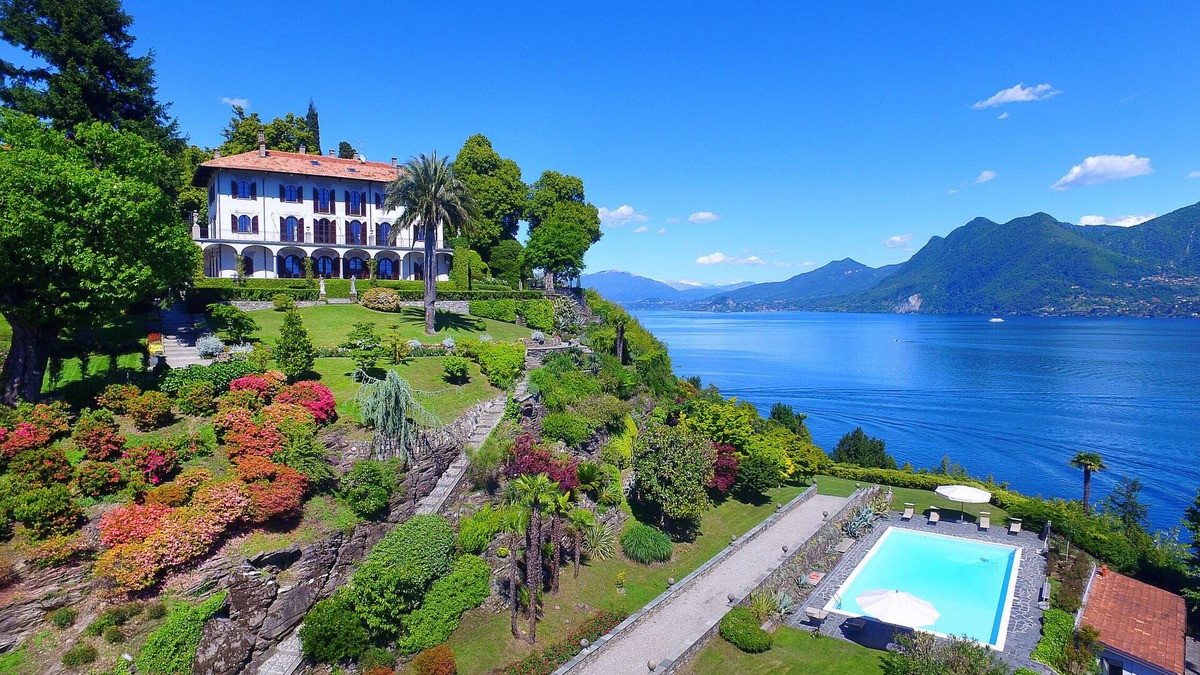 Verbania Villa | Gracious villa with pool and panoramic views! - Villino San Remigio