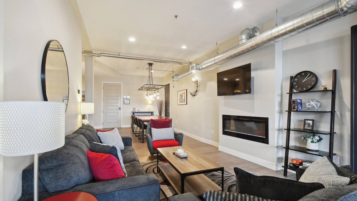 River North Art District Condo | Graffiti & Skyline | RiNo Art Lofts