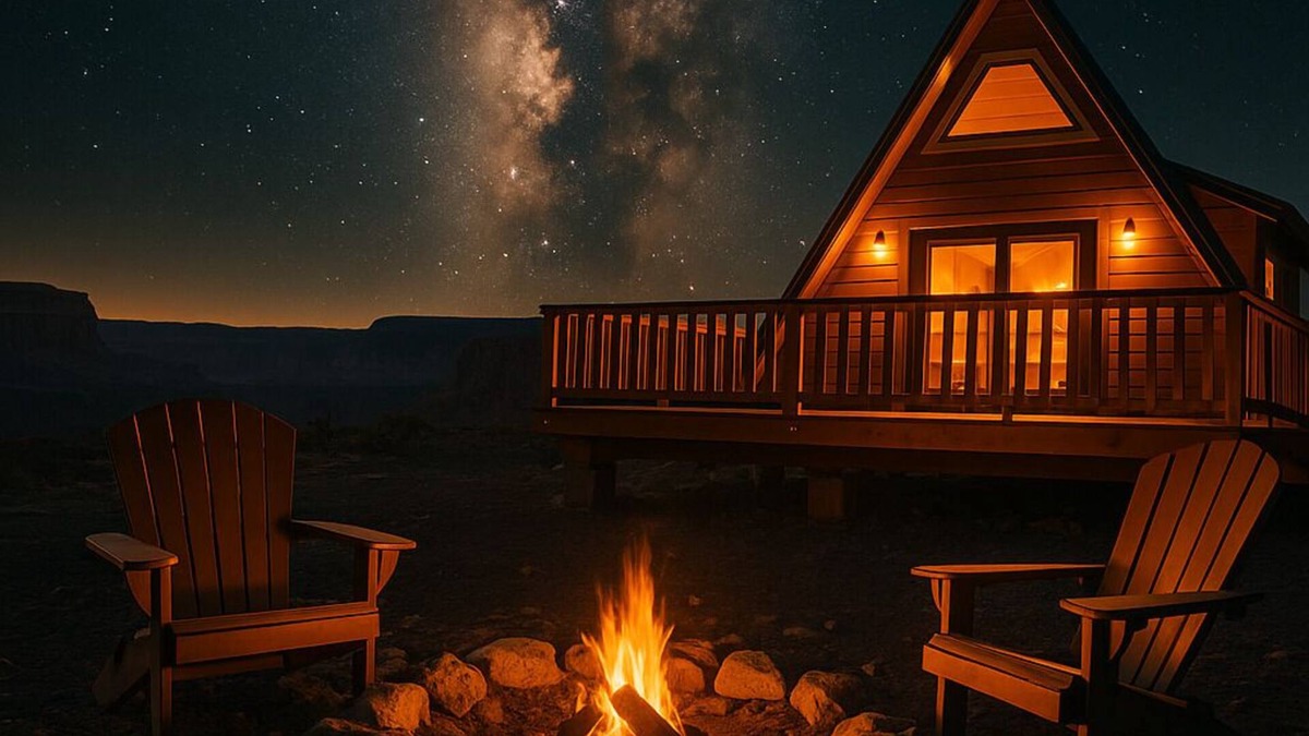 Valle Cabin | Grand Canyon A-Frame Hot tub & Sauna