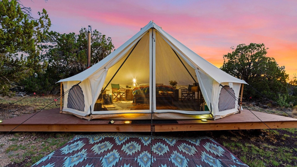 Valle Cabin | Grand Canyon Bell Tent Stay
