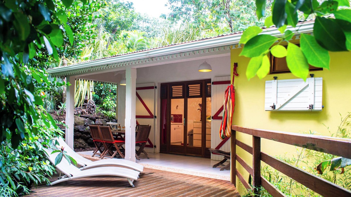 Deshaies House | Grand Charme Bungalow . A/C Charming Bungalow