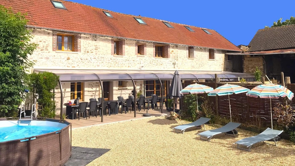 Chaignes House | Grand Domaine Nature Proche Paris/8 Chambres-24 Pers/Activités Outdoor-indoor