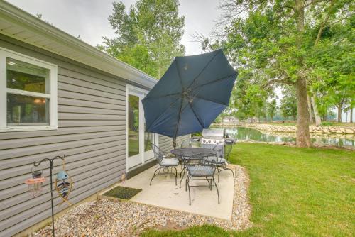 St. Marys House | Grand Lake Getaway with Boat Dock in St Marys!