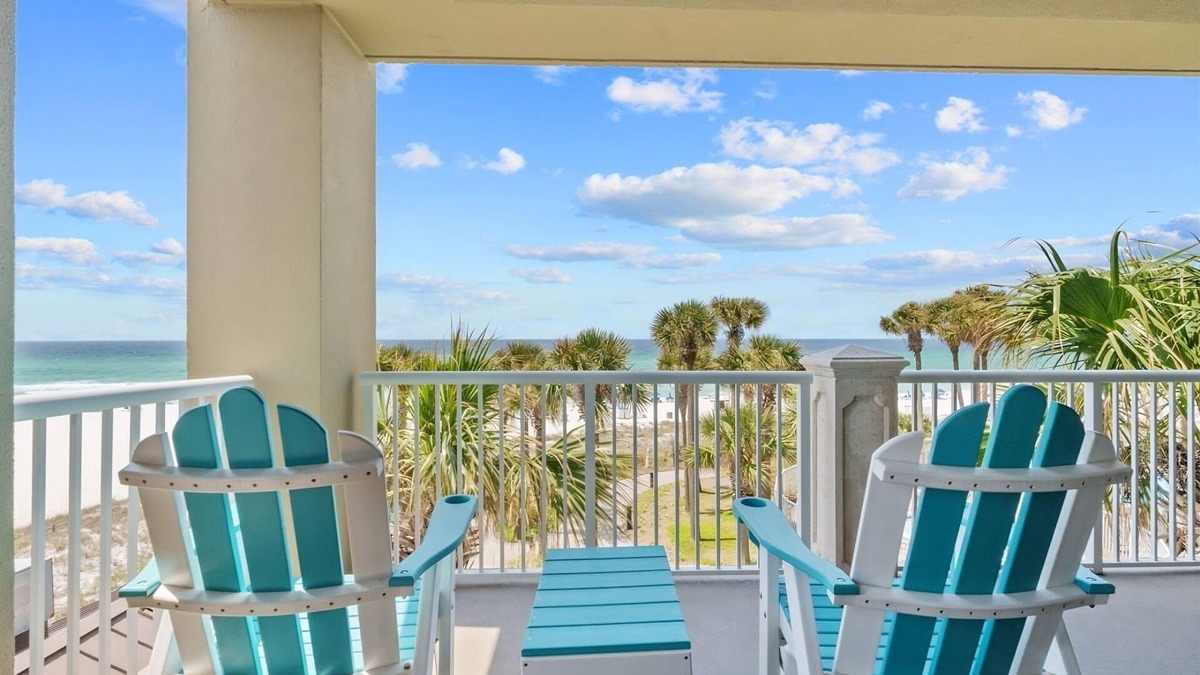 Panama City Beach Condo | Grand Panama 309! Exceptional Low Floor Corner Unit. New Rental 2025. 3Br. Views