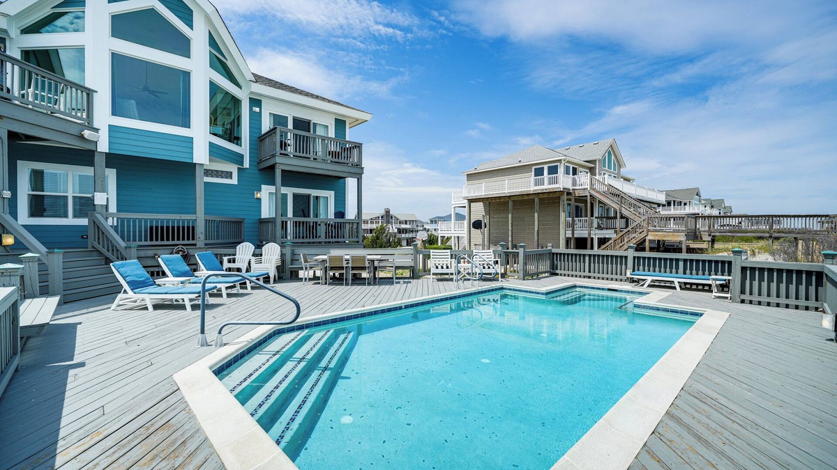 Ocean Hill House | Grand Seaside Escape w/Direct Beach Access!