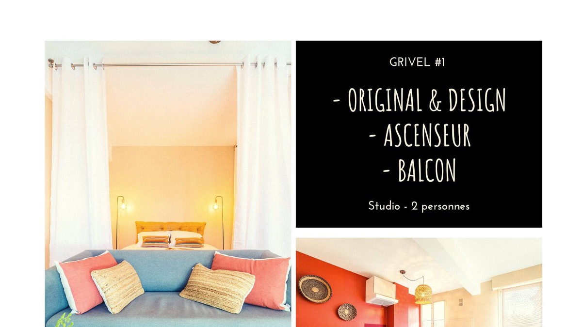 Brive-la-Gaillarde Apartment | ★ Grand Studio ★ Lumineux ★ Cocooning ★ Balcon