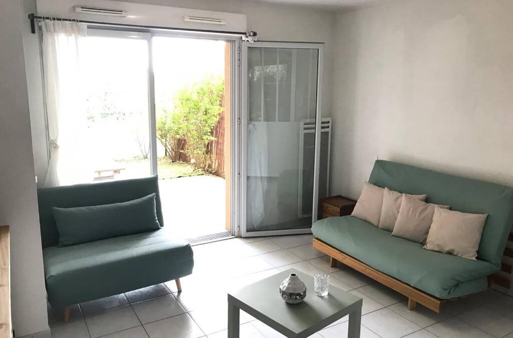 Lalande-Grand Selve Apartment | Grand T1 bis avec jardin exposé plein sud et salle de sport