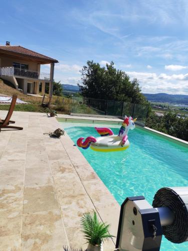 Andance Villa | Grande villa avec Piscine chauffée et privée