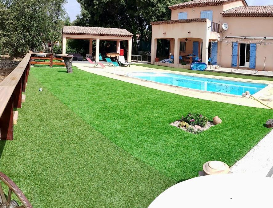 Flayosc House | Grande villa avec piscine sous les chênes