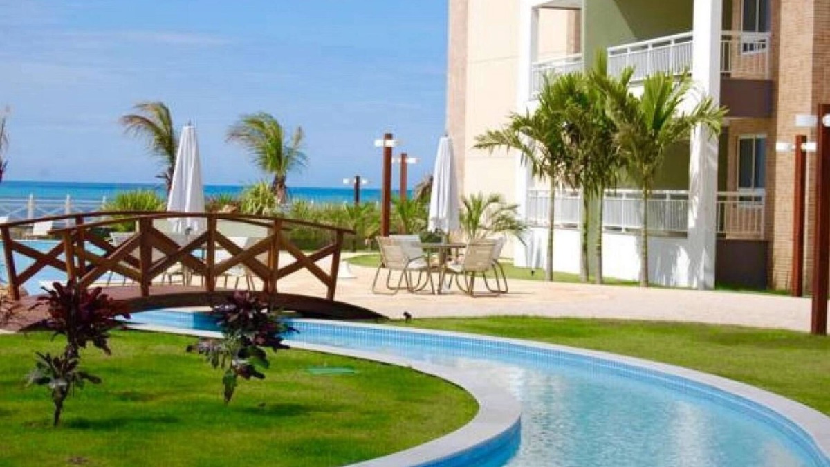 Porto das Dunas Apartment | Gransol-Ground floor, 03 bedrooms, 09 guests, Air conditioning, Front pool, 600m Beach Park