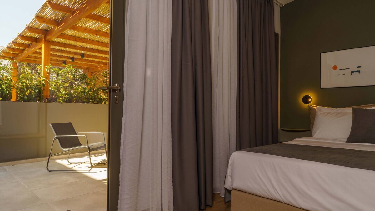 Mets Apartment | GREA Ardittos/Studio Apartment 6 with Private Terrace