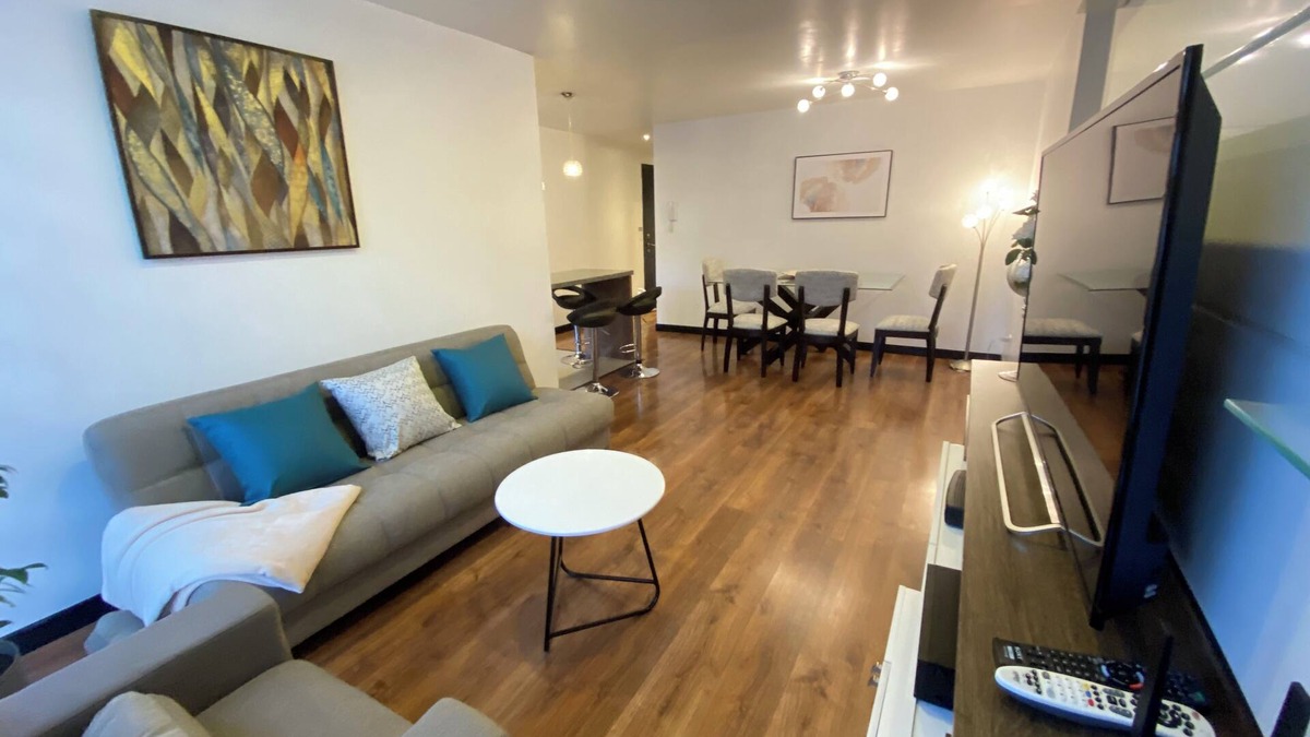 Financial District Apartment | Great Location 2 Bedrooms 2,5 Bathrooms GYM Wifi Pool Jacuzzi GYM 24hr Security