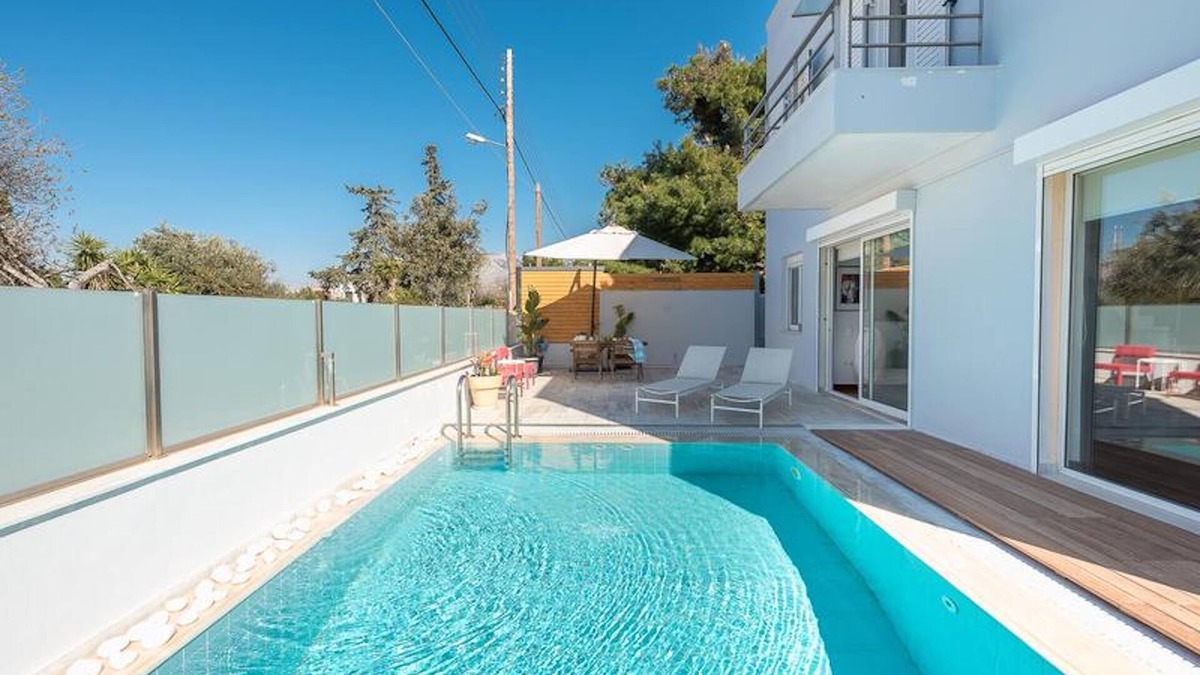 Elliniko Villa | Greek Villa "sun&relax" With Private Pool Jacuzzi