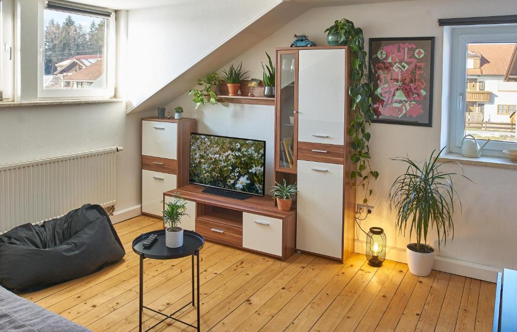 Lauben Apartment | Green-Art-Living für 3 im Allgäu mit Queensize & WIFI