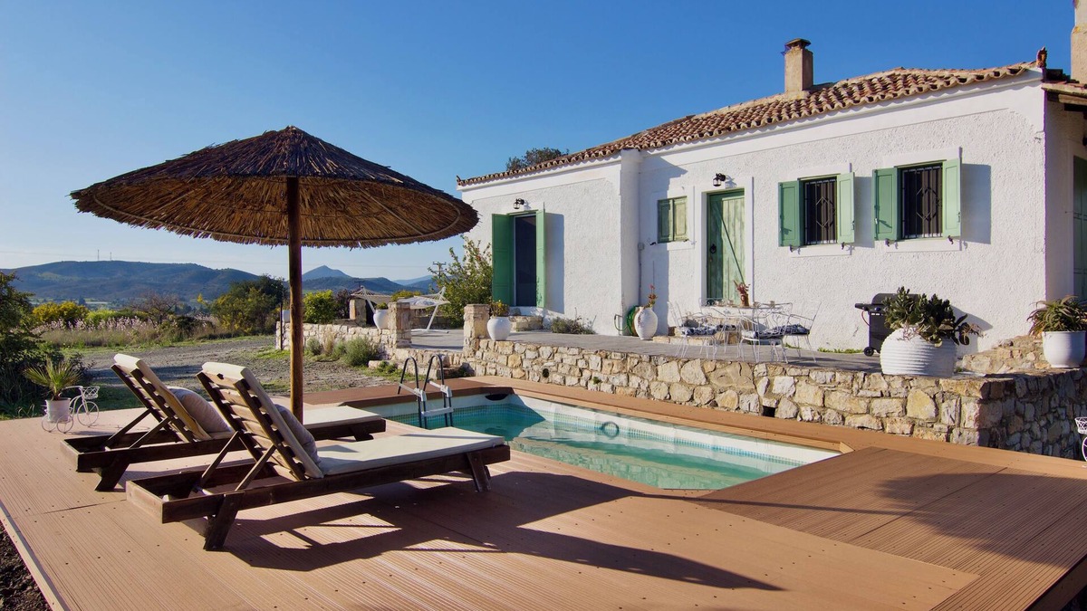 Platanias Pelion Other | Green house on the hill