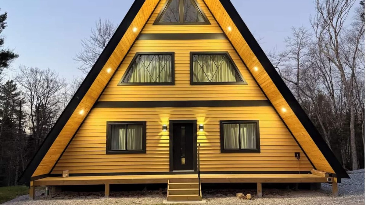 Killington House | Green Mountain Yay Frame - Gorgeous new construction A-frame cabin on 18 acres