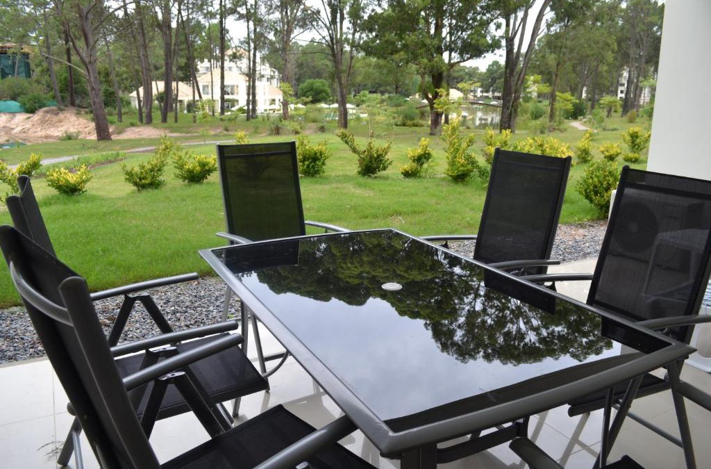 Solanas Apartment | Green Park 2 Ambientes en PB con Jardín y Parrillero