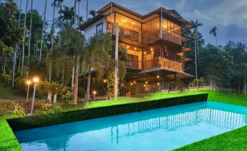 Sulthan Bathery Apartment | GreensVista Pool Wayanad AC Pillar Homestay near Natural Stream and Amazing View