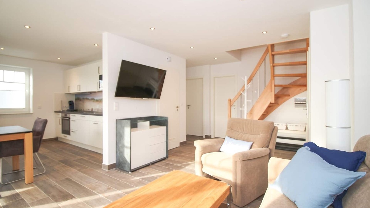 Norddeich Apartment | Großzügige Obergeschosswohnung in Norddeich für bis zu 6 Personen & Baby